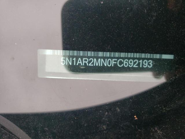 Photo 9 VIN: 5N1AR2MN0FC692193 - NISSAN PATHFINDER 