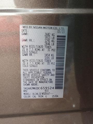 Photo 12 VIN: 5N1AR2MN1DC659524 - NISSAN PATHFINDER 