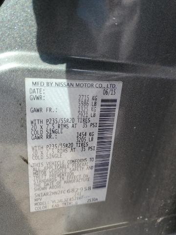 Photo 13 VIN: 5N1AR2MN2FC682958 - NISSAN PATHFINDER 