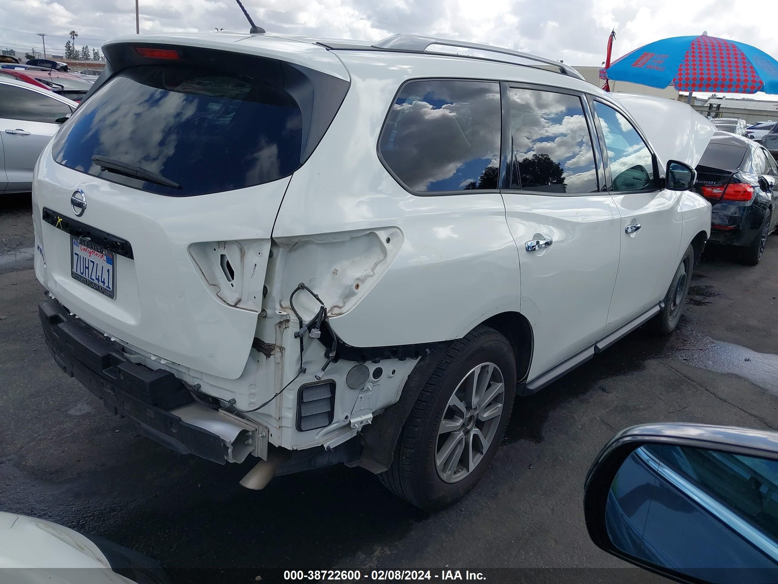 Photo 3 VIN: 5N1AR2MN2GC625967 - NISSAN PATHFINDER 