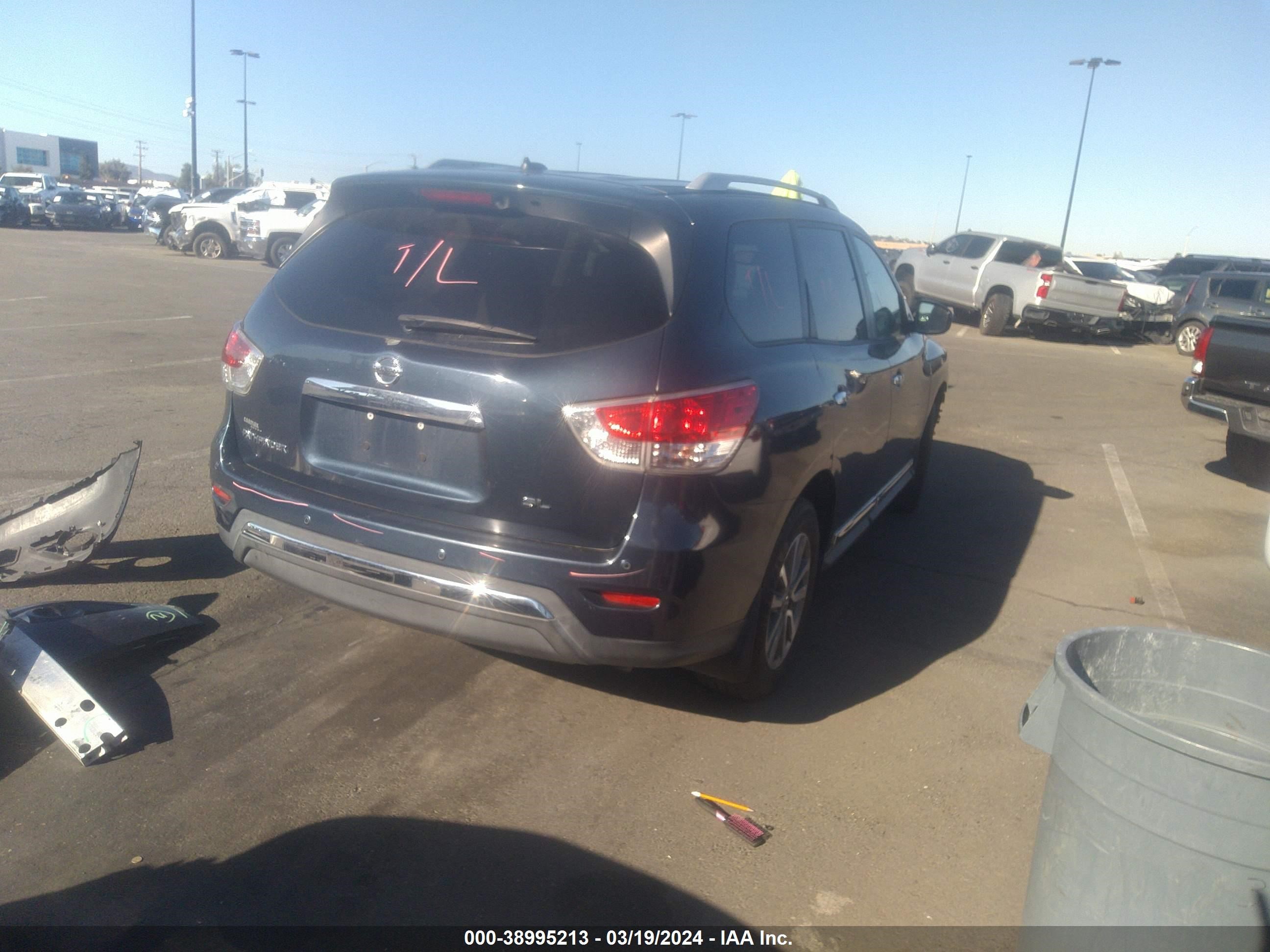 Photo 3 VIN: 5N1AR2MN5DC622931 - NISSAN PATHFINDER 