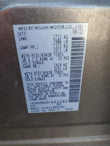 Photo 12 VIN: 5N1AR2MN5EC621182 - NISSAN PATHFINDER 