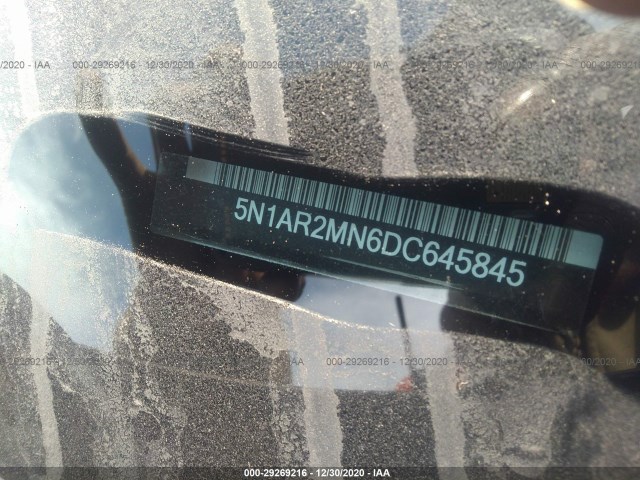 Photo 8 VIN: 5N1AR2MN6DC645845 - NISSAN PATHFINDER 