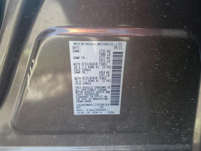 Photo 12 VIN: 5N1AR2MN6FC703634 - NISSAN PATHFINDER 