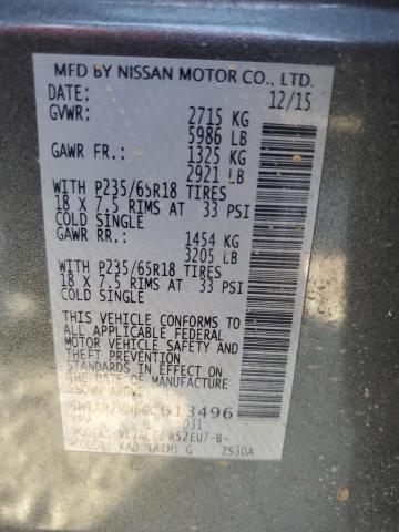 Photo 11 VIN: 5N1AR2MN6GC613496 - NISSAN PATHFINDER 