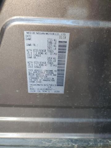 Photo 12 VIN: 5N1AR2MN7EC657813 - NISSAN PATHFINDER 