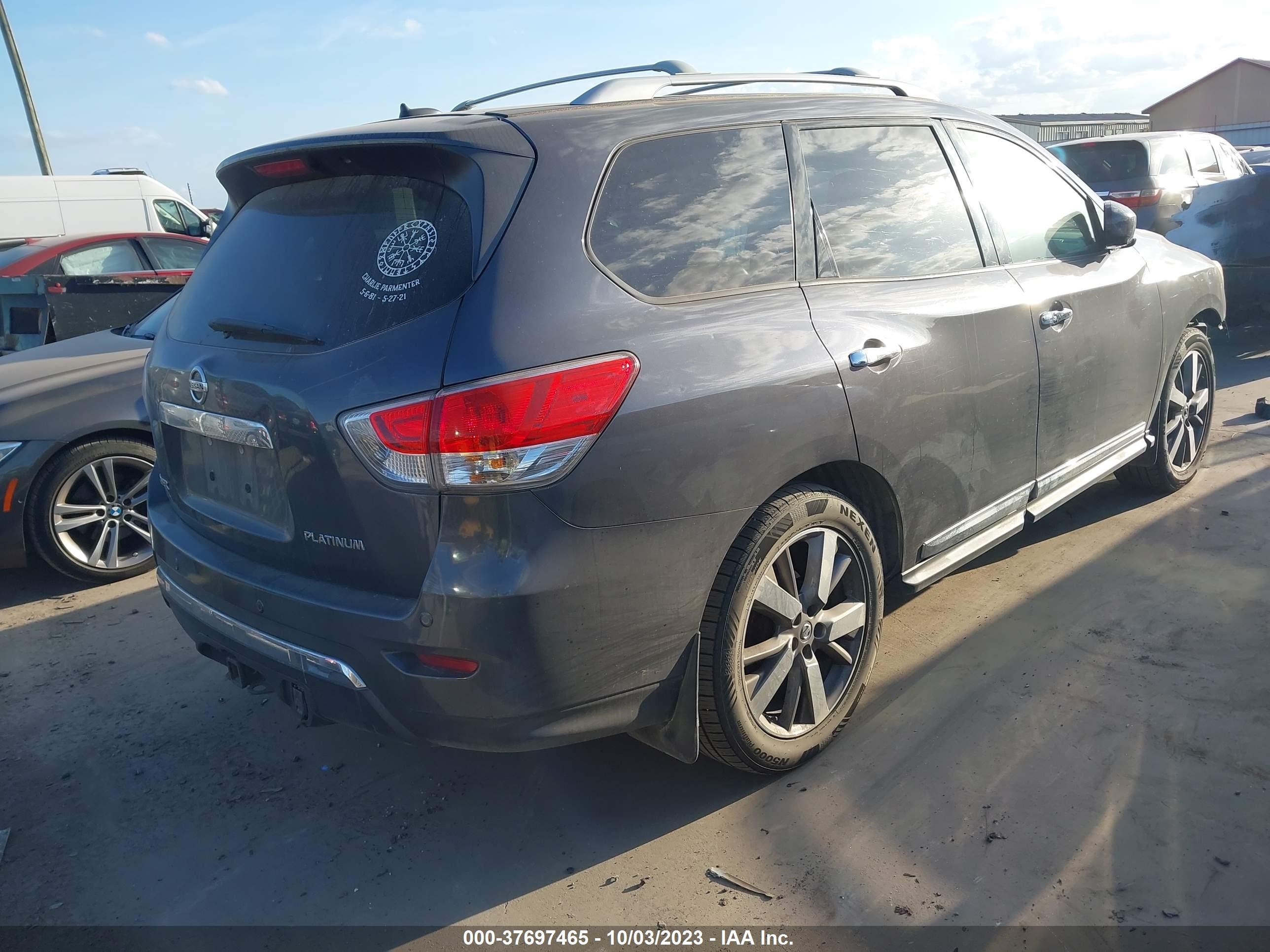 Photo 3 VIN: 5N1AR2MN8EC690223 - NISSAN PATHFINDER 