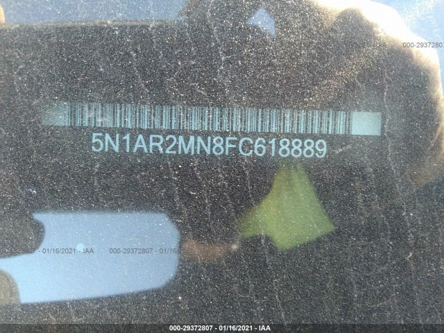 Photo 8 VIN: 5N1AR2MN8FC618889 - NISSAN PATHFINDER 