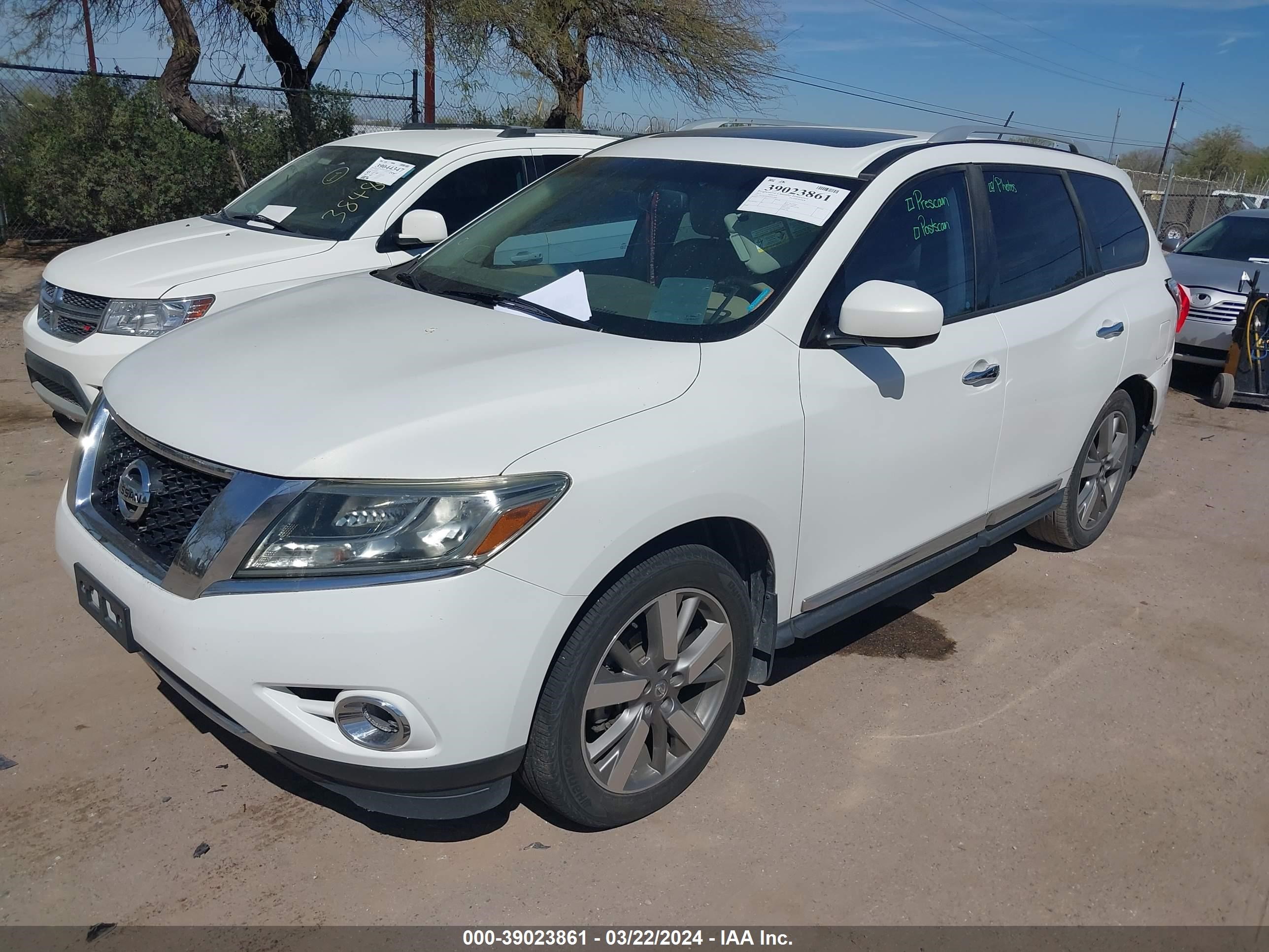 Photo 1 VIN: 5N1AR2MN9DC634404 - NISSAN PATHFINDER 