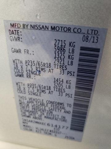 Photo 9 VIN: 5N1AR2MNXEC614177 - NISSAN PATHFINDER 