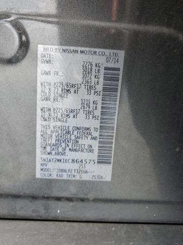 Photo 11 VIN: 5N1AT2MK1EC864575 - NISSAN ROGUE 