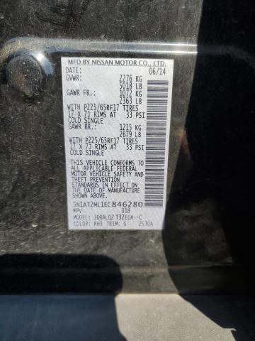 Photo 12 VIN: 5N1AT2ML1EC846280 - NISSAN ROGUE S 