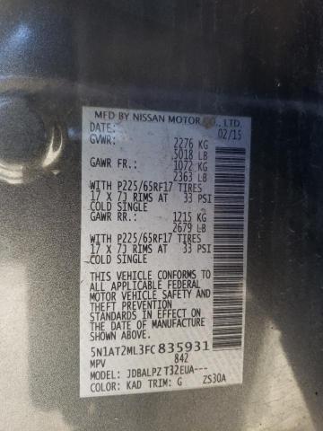 Photo 13 VIN: 5N1AT2ML3FC835931 - NISSAN ROGUE 