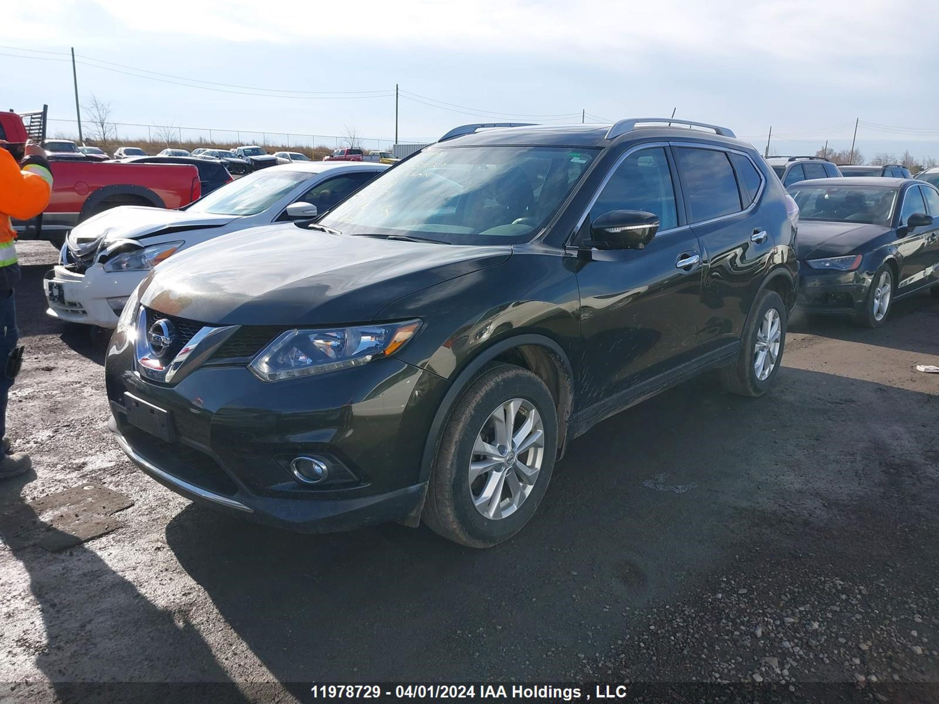 Photo 1 VIN: 5N1AT2MMXFC878459 - NISSAN ROGUE 