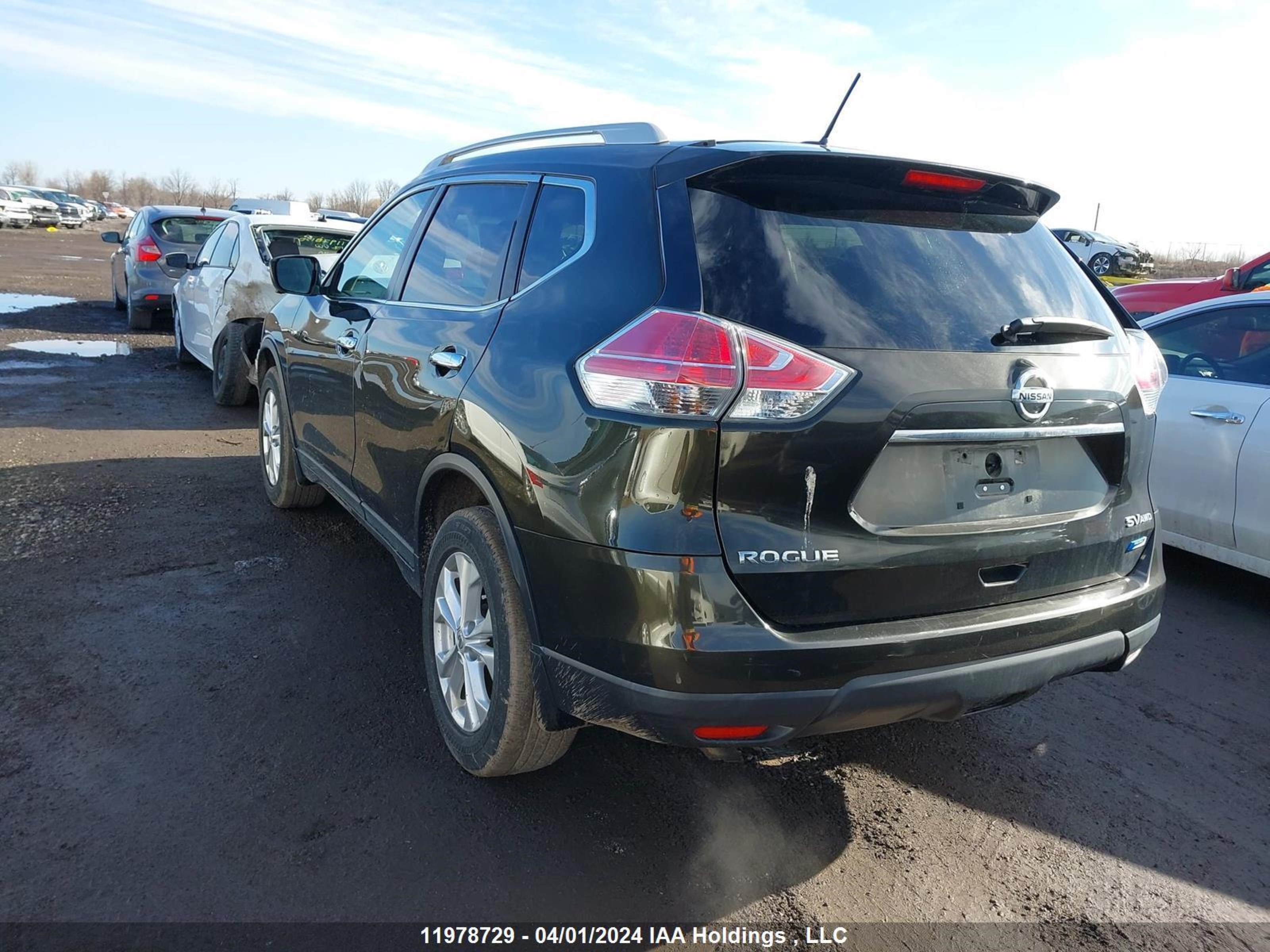 Photo 2 VIN: 5N1AT2MMXFC878459 - NISSAN ROGUE 