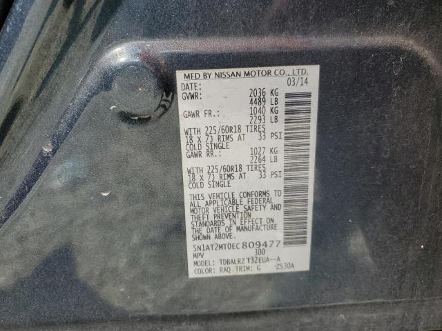 Photo 13 VIN: 5N1AT2MT0EC809477 - NISSAN ROGUE S 