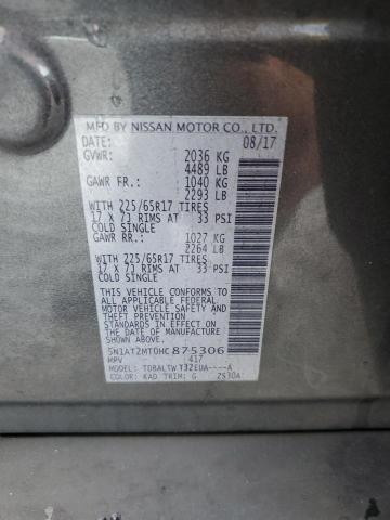 Photo 12 VIN: 5N1AT2MT0HC875306 - NISSAN ROGUE S 