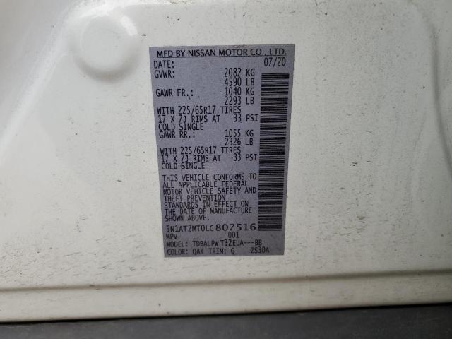 Photo 13 VIN: 5N1AT2MT0LC807516 - NISSAN ROGUE S 