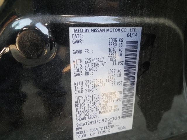 Photo 9 VIN: 5N1AT2MT1EC822903 - NISSAN ROGUE S 