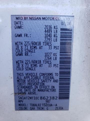 Photo 9 VIN: 5N1AT2MT1EC862382 - NISSAN ROGUE S 