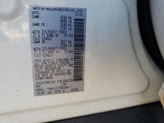 Photo 13 VIN: 5N1AT2MT1GC783619 - NISSAN ROGUE 