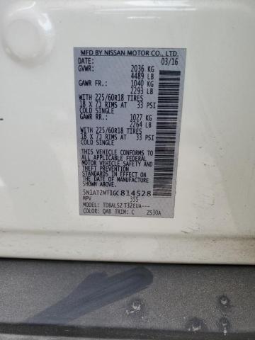 Photo 11 VIN: 5N1AT2MT1GC814528 - NISSAN ROGUE 