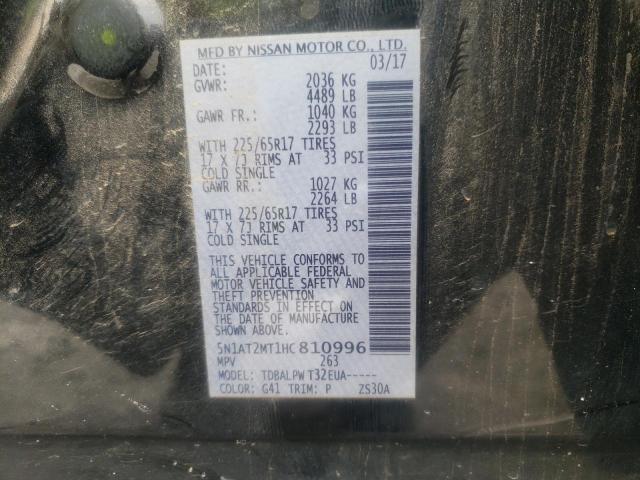 Photo 9 VIN: 5N1AT2MT1HC810996 - NISSAN ROGUE 