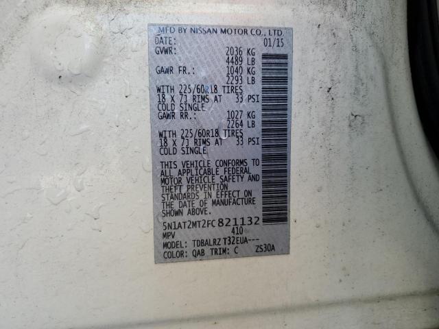 Photo 11 VIN: 5N1AT2MT2FC821132 - NISSAN ROGUE 