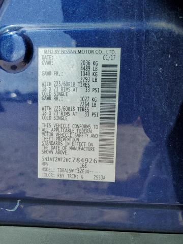 Photo 13 VIN: 5N1AT2MT2HC784926 - NISSAN ROGUE S 