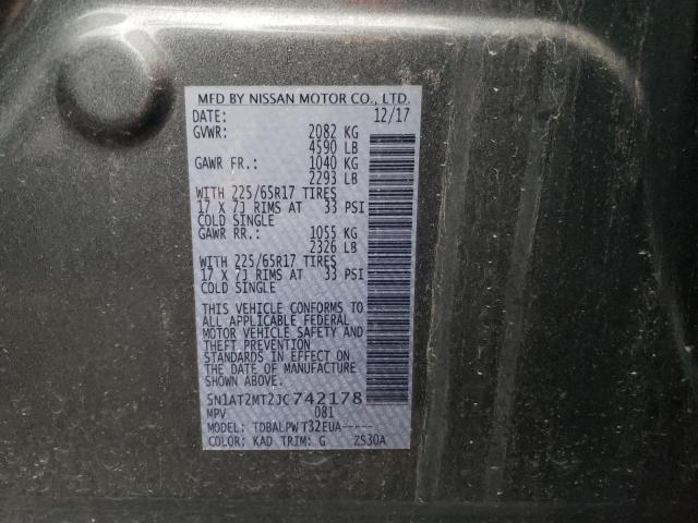 Photo 9 VIN: 5N1AT2MT2JC742178 - NISSAN ROGUE S 