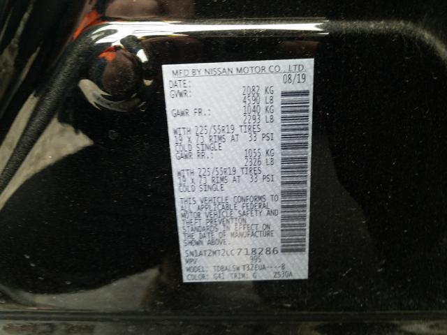 Photo 9 VIN: 5N1AT2MT2LC718286 - NISSAN ROGUE S 