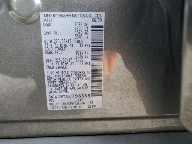 Photo 12 VIN: 5N1AT2MT2LC798558 - NISSAN ROGUE S 