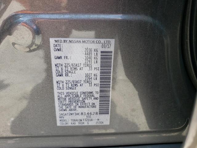 Photo 13 VIN: 5N1AT2MT3HC814628 - NISSAN ROGUE 