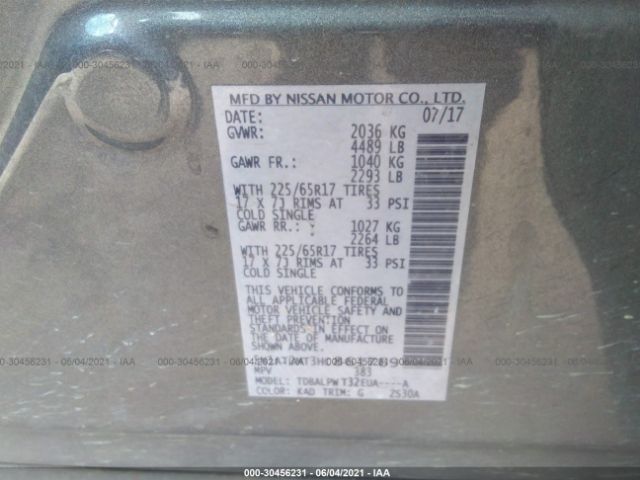 Photo 8 VIN: 5N1AT2MT3HC861769 - NISSAN ROGUE 