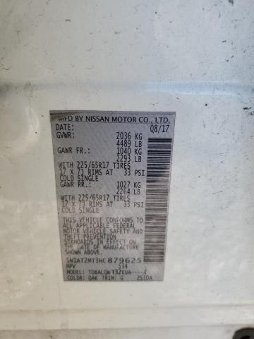 Photo 12 VIN: 5N1AT2MT3HC879625 - NISSAN ROGUE S 