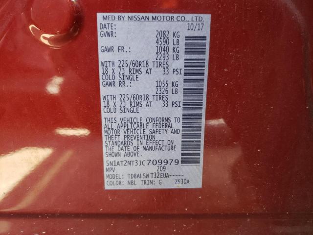 Photo 9 VIN: 5N1AT2MT3JC709979 - NISSAN ROGUE 