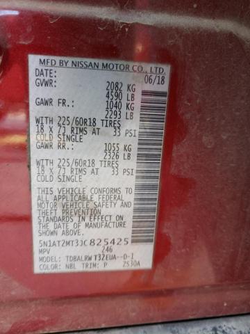 Photo 12 VIN: 5N1AT2MT3JC825425 - NISSAN ROGUE 