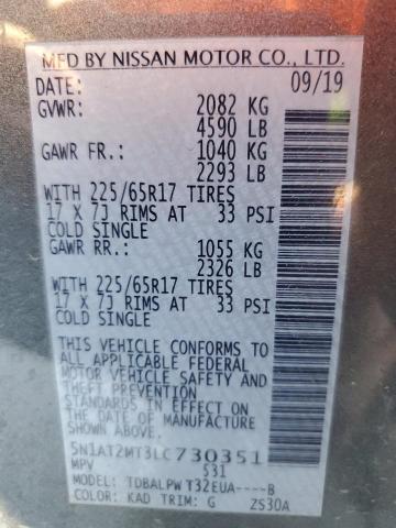 Photo 13 VIN: 5N1AT2MT3LC730351 - NISSAN ROGUE S 