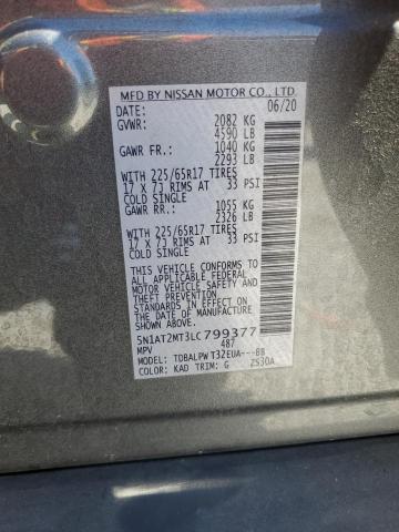 Photo 12 VIN: 5N1AT2MT3LC799377 - NISSAN ROGUE S 