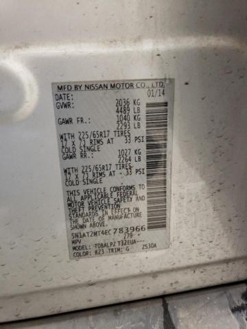 Photo 13 VIN: 5N1AT2MT4EC783966 - NISSAN ROGUE S 