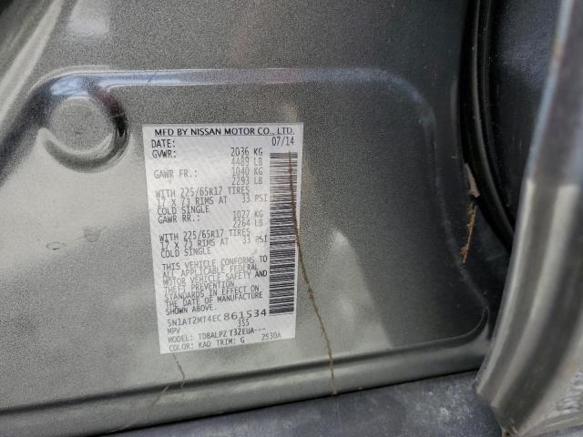 Photo 9 VIN: 5N1AT2MT4EC861534 - NISSAN ROGUE S 