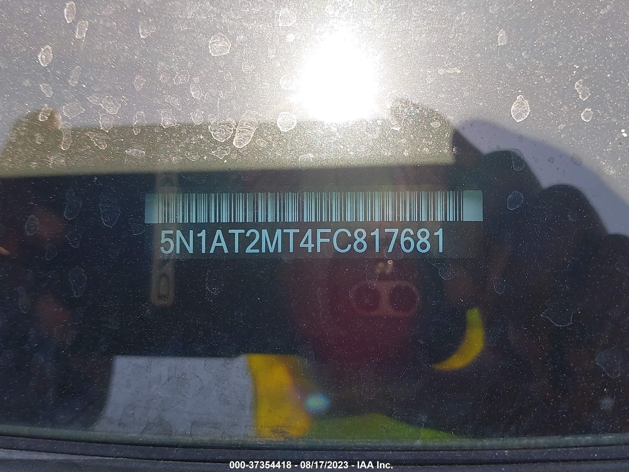 Photo 8 VIN: 5N1AT2MT4FC817681 - NISSAN ROGUE 