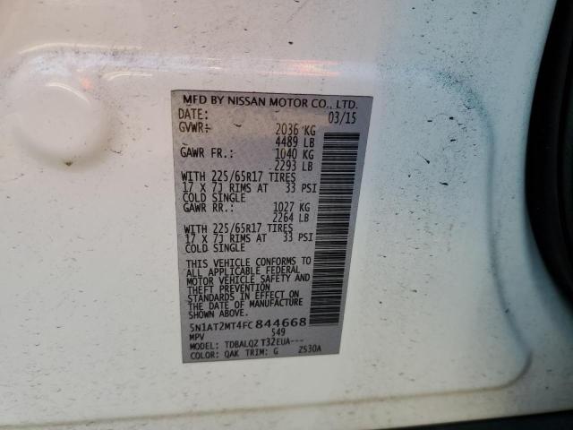 Photo 13 VIN: 5N1AT2MT4FC844668 - NISSAN ROGUE S 