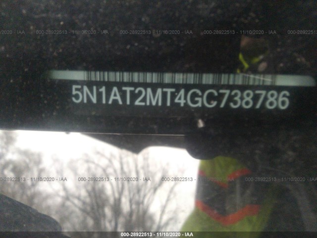 Photo 8 VIN: 5N1AT2MT4GC738786 - NISSAN ROGUE 