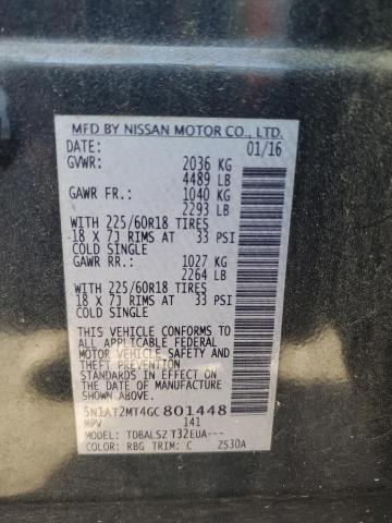 Photo 11 VIN: 5N1AT2MT4GC801448 - NISSAN ROGUE 