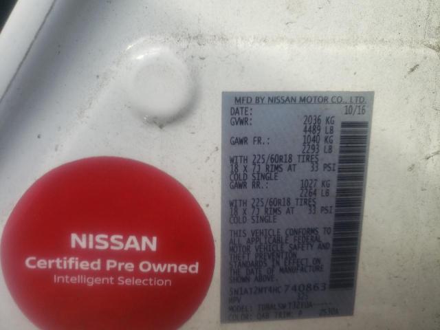 Photo 9 VIN: 5N1AT2MT4HC740863 - NISSAN ROGUE S 