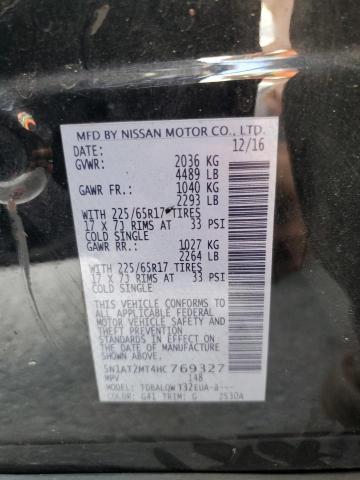 Photo 12 VIN: 5N1AT2MT4HC769327 - NISSAN ROGUE S 