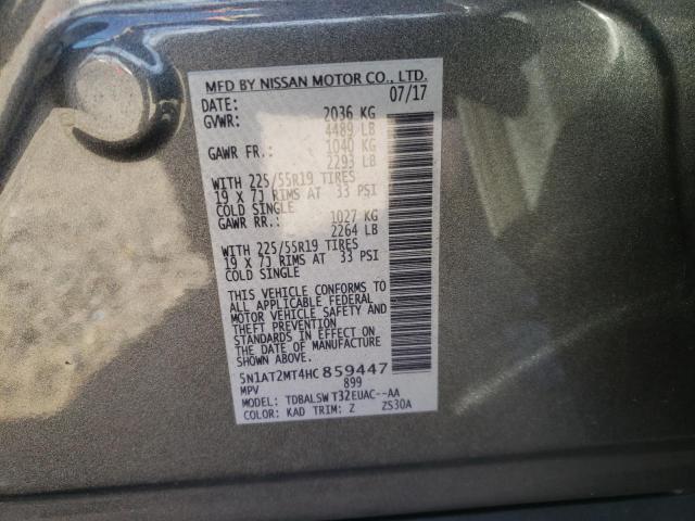 Photo 12 VIN: 5N1AT2MT4HC859447 - NISSAN ROGUE S 