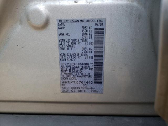 Photo 9 VIN: 5N1AT2MT4JC764442 - NISSAN ROGUE S 