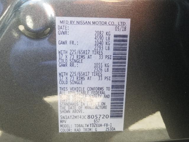 Photo 9 VIN: 5N1AT2MT4JC805720 - NISSAN ROGUE 